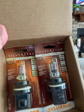Went with these at first…Silverstar Ultras are “supposed” to be really bright….