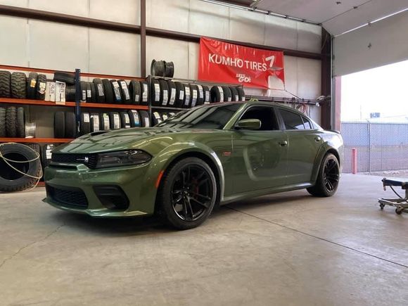 2020 Dodge Charger, 392 scat pack wide body. SRT. 490 Hp off the showroom floor. I got it for the bargain price if $120 per horse. Puts the cayman to SHAME 