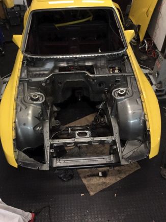 getting everything out for the painter