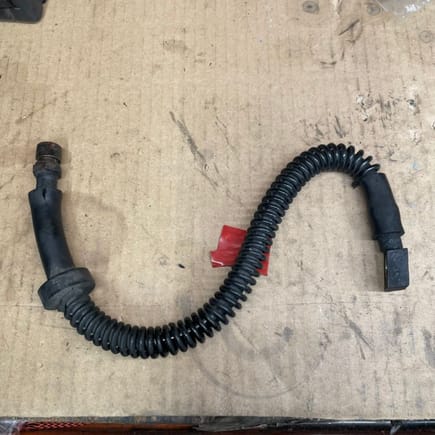 OEM line removed from vehicle 