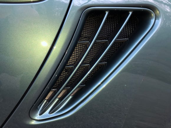 Porsche 987.2 Boxster side intake grill mesh www.radiatorgrillstore.com