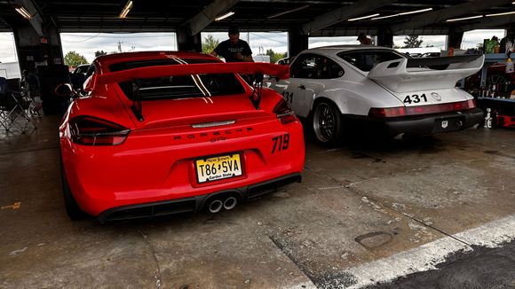 My wife and I puttered around in the GT4. I Couldn't get a clean run in with a full track and 62 cars in black eventually dropping down to 40 or so. My son spanked the 964 silly. 