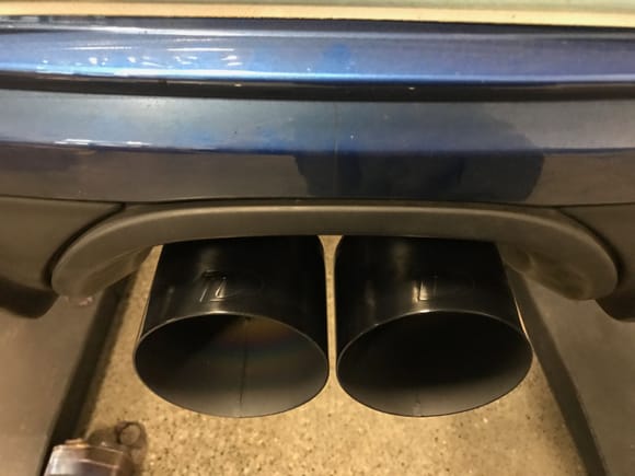 Dundon Prototype Convertible Catted Valved 321SS Exhaust Tip Pics