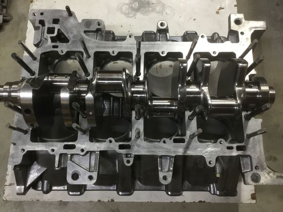 928 Crankshaft polished