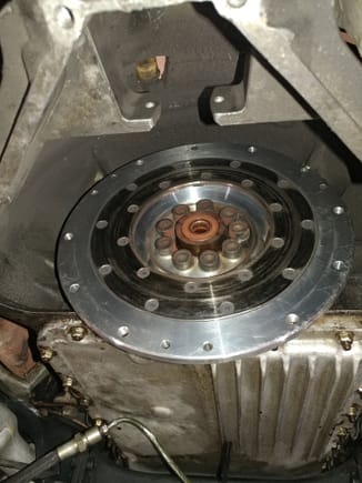 Lightweight Flywheel once clutch pack is dropped