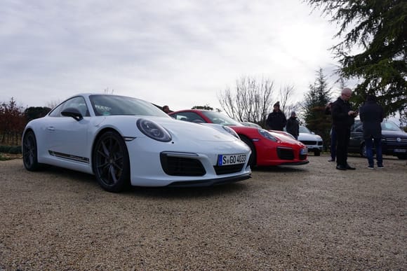 I like a lot of colors, but every press trip has a "winner." While the GT3 Touring was all about black, white was the best color for the T. Wish GT Silver had been there...