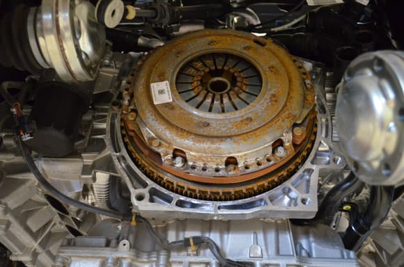 GT4 Clutch Kit (you can see the signs that water got into the transmission)