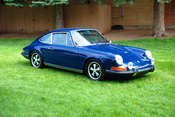 1970 911 E. Albert Blue. Arapahoe Community College concours, June 2010.