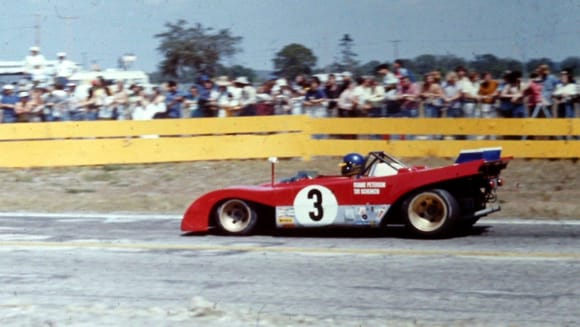 Ferrari 312, Drivers: Ronnie Peterson, Tim Schenken