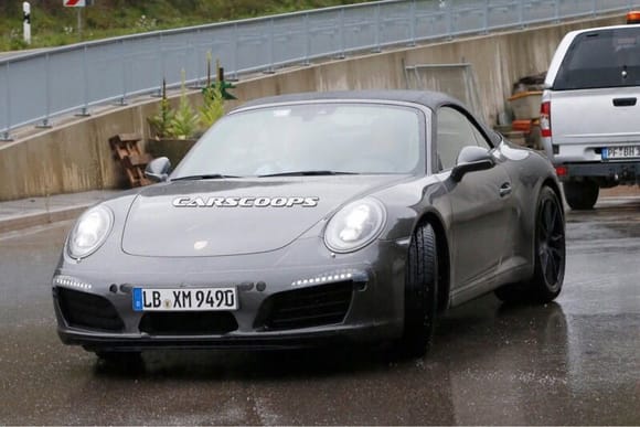 These are REAL pictures that have been taken of the 991.2. Obviously not in final form, but if you're going to look at anything, look at this!