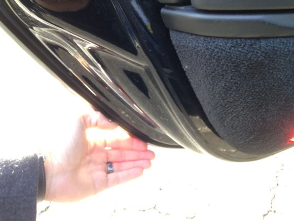 Another photo of the outer door seal