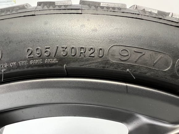 Rear Tire Size.