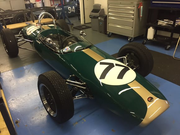 I will be there from this Friday, thru to the end.
Racing Denny Hulme's ex-Brabham '63 works Formula Junior.
Practice Thurs, Fri. 2x race on Sunday. Say hello if you're around...