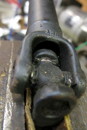 Lower sliding spline w/ U-joint