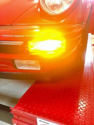 Front LED turn signal