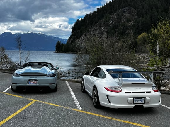 Epic driving day with Spyder RS and 997 GT3 RS 4.1L.  Later being top 3 of cars ever driven.   