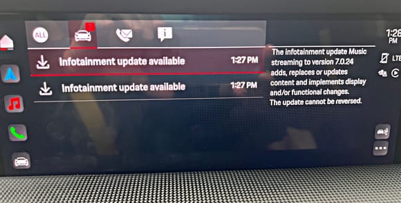 "This update can not be reversed"