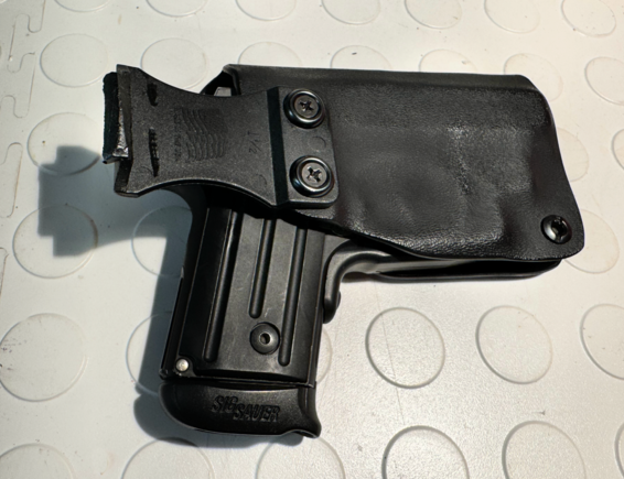 Modified Kydez holster and Sig 238