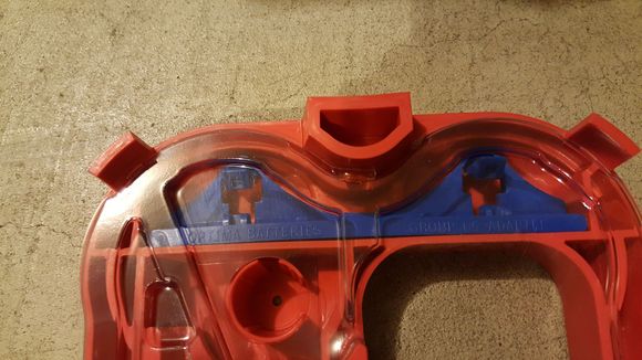 The group 65 blue adapter is included on the back of the plastic height extension.