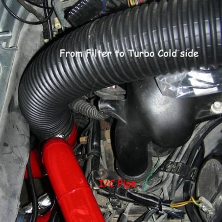 GT2 intake on engine