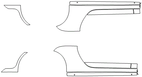 rocker panel covering paint