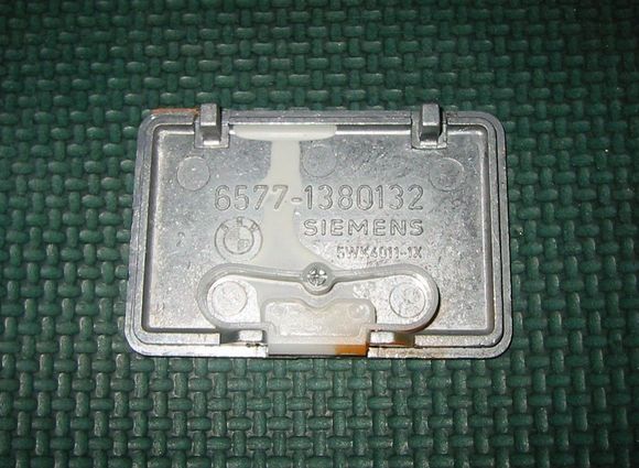 Underside of cover plate.
