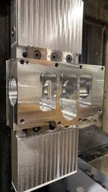 UIDS V3.0 valve assembly getting CNC'd