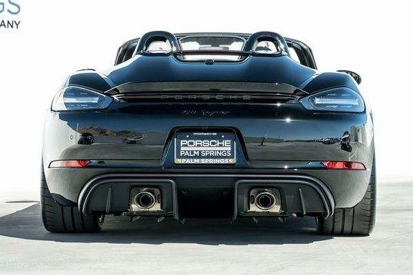 2020 Porsche 718 Spyder - 2020 Porsche 718 Boxster Spyder - New - VIN WP0CC2A83LS240186 - 20 Miles - 6 cyl - 2WD - Manual - Black - Palm Springs, CA 92264, United States