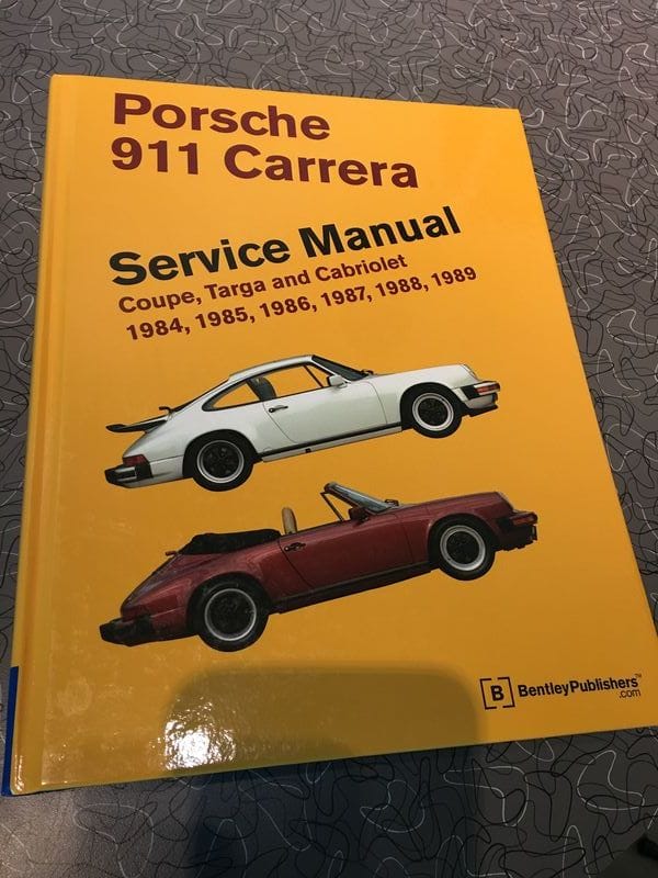 Miscellaneous - Bentley service manual for 84-89 Carrera 3.2 - Used - Spokane Valley, WA 99206, United States