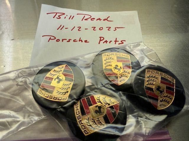 2017 Porsche 911 - CenterLock Center Caps - black - Accessories - $175 - Tampa, FL 34208, United States