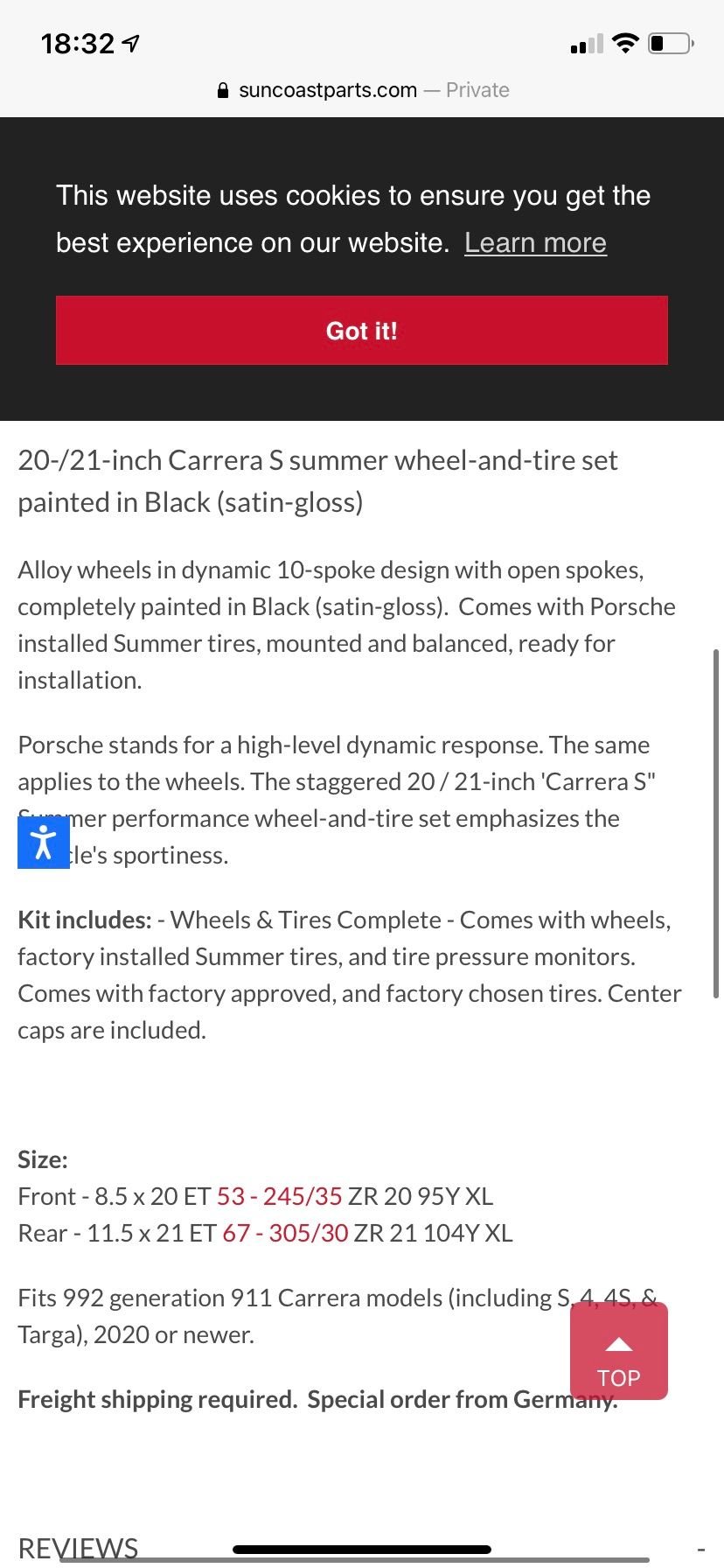Wheels and Tires/Axles - OEM 911 Gloss Black Wheels/ Pirelli P Zero Tires - Used - All Years Porsche All Models - Tampa, FL 33602, United States