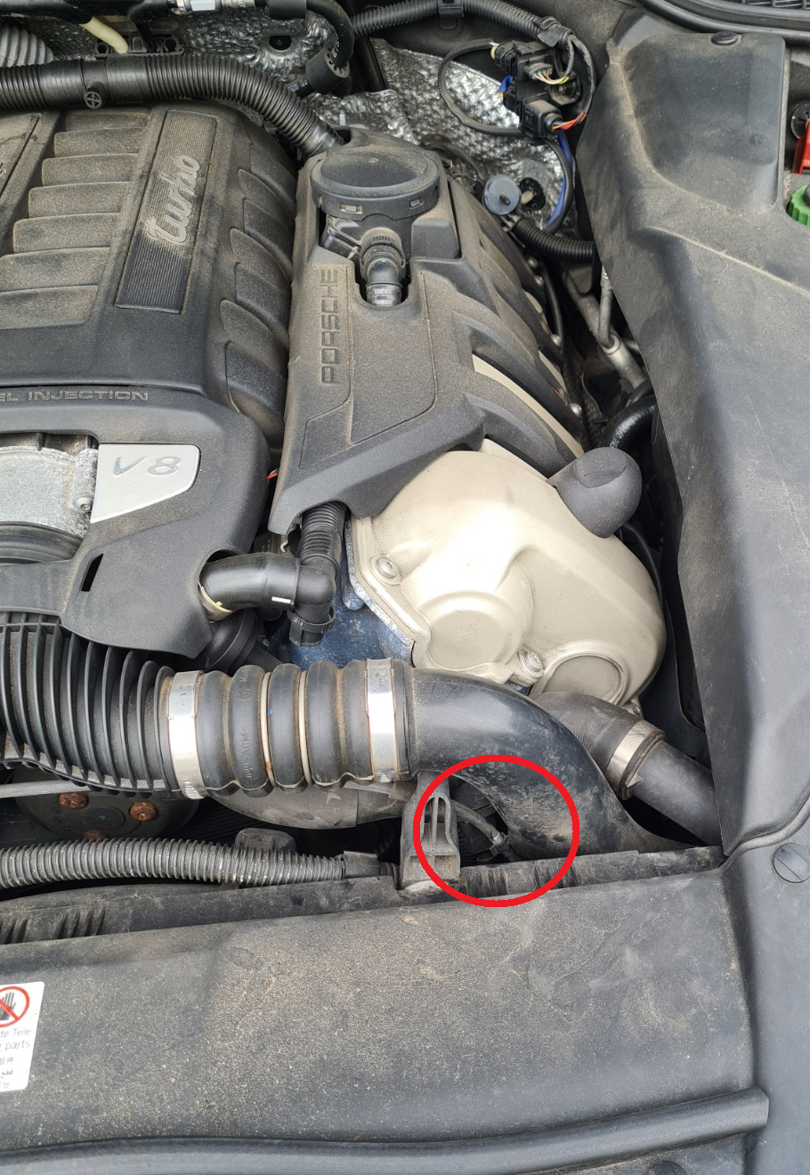 Cayenne Turbo Coolant Temperature location Rennlist Porsche
