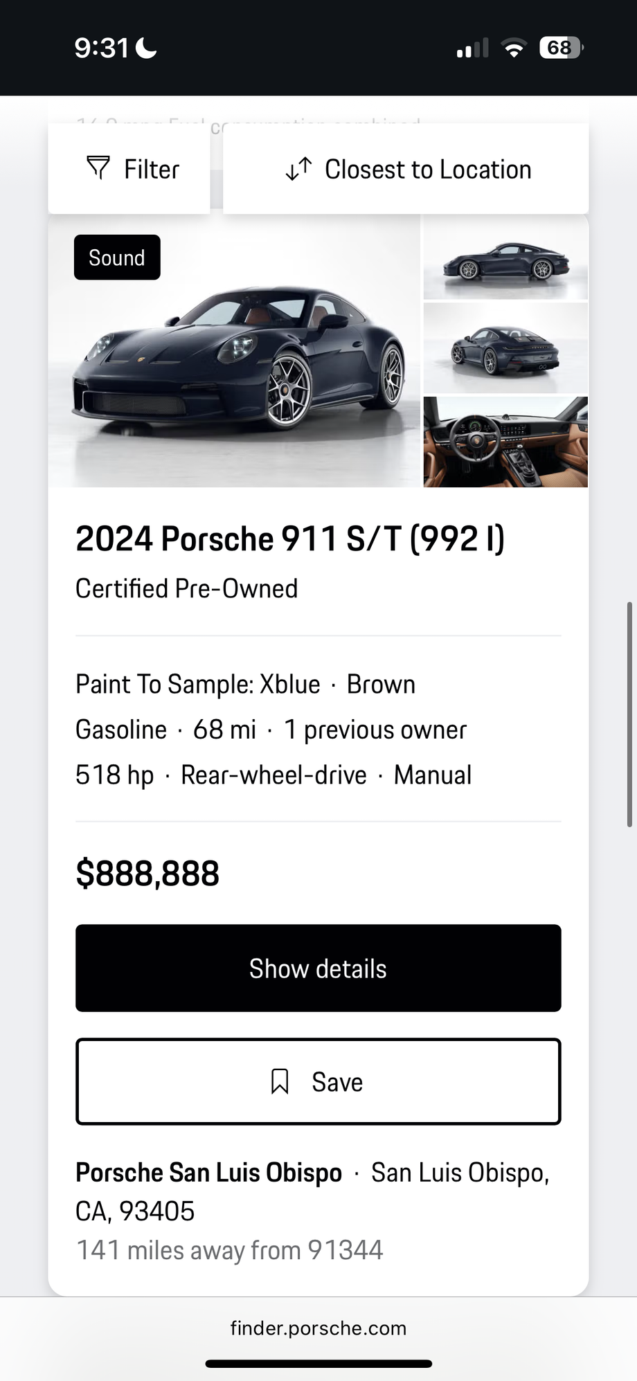 Great PTS S/T @ no reserve PcarMarket - Page 6 - Rennlist - Porsche  Discussion Forums