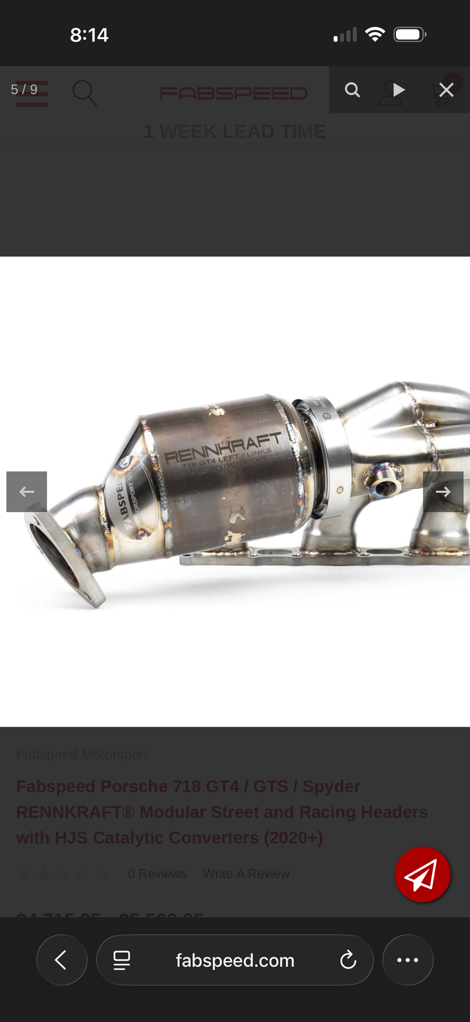 Engine - Exhaust - WANTED: Fabspeed RENNKRAFT® Modular Street and Racing Headers - Used - Petaluma, CA 94954, United States