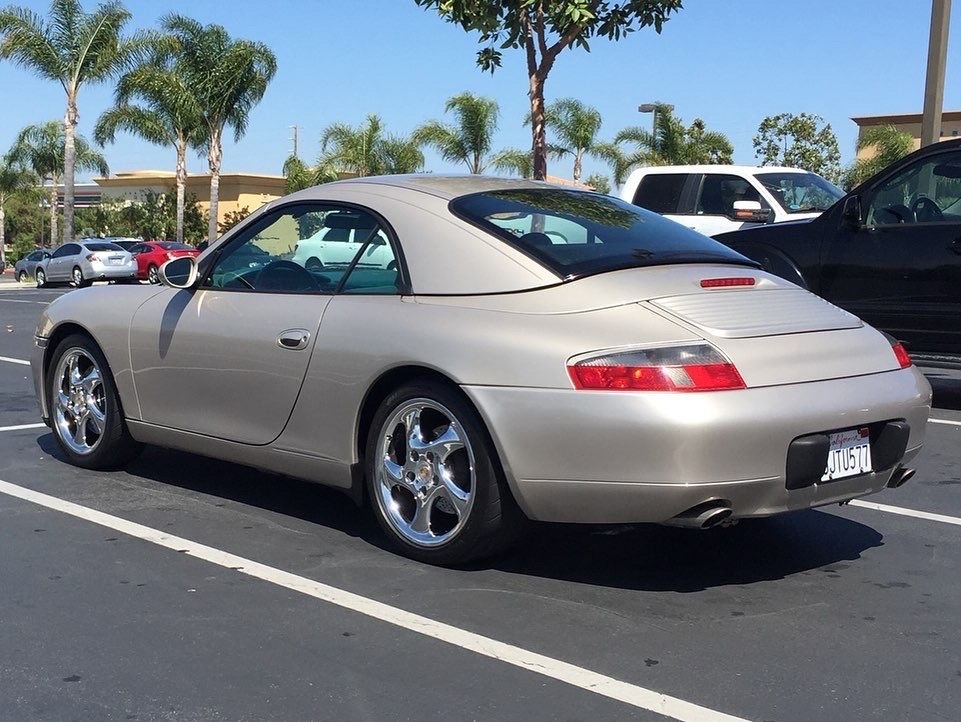 1999 Porsche 911 - 1999 Carrera Cab manual - mirage metallic - Used - VIN WP0CA2997XS653544 - 38,500 Miles - 6 cyl - 2WD - Manual - Convertible - Gold - Oceanside, CA 92056, United States
