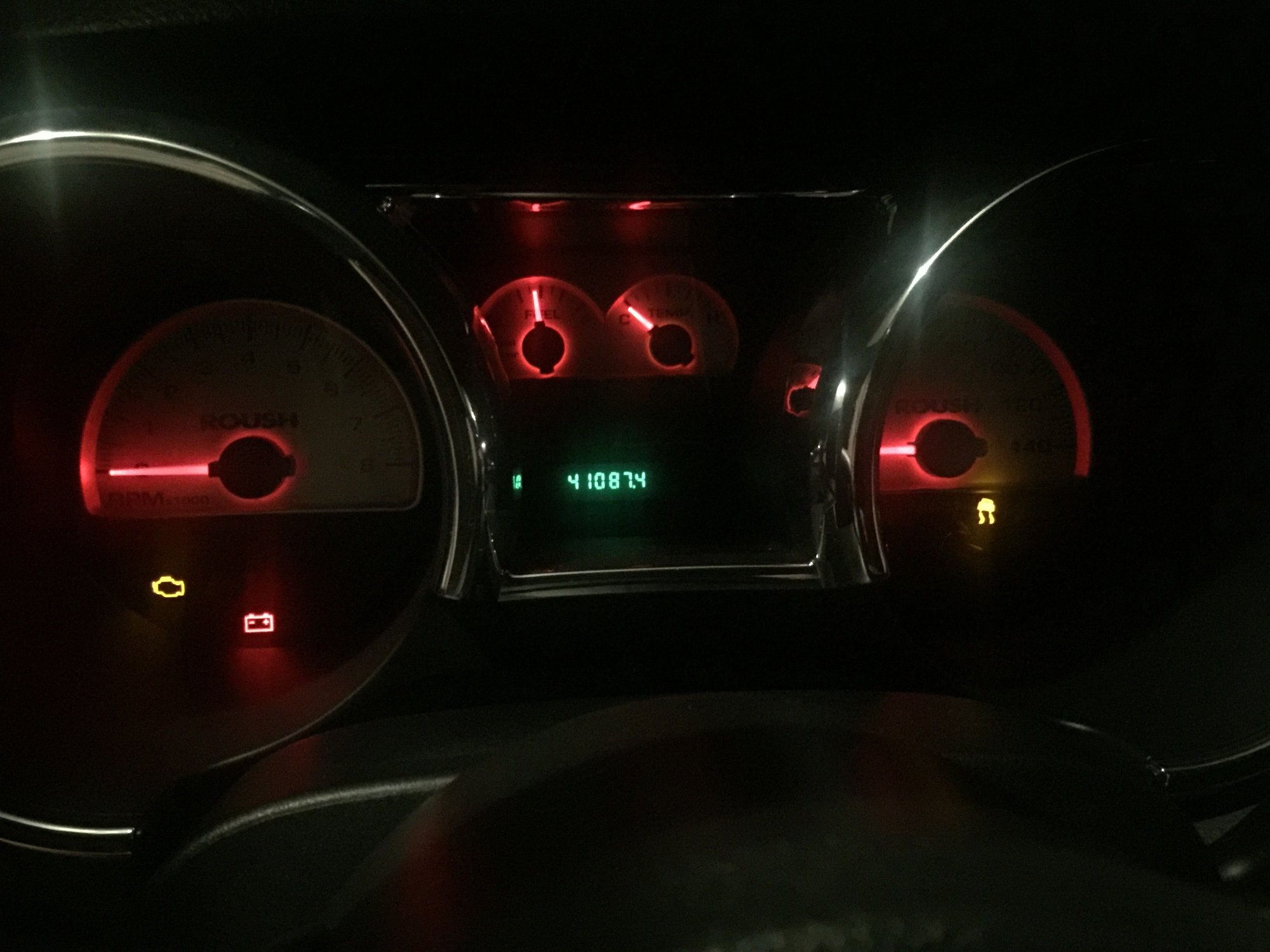 Cluster gauges dim!!!!!!!! The Mustang Source Ford Mustang Forums