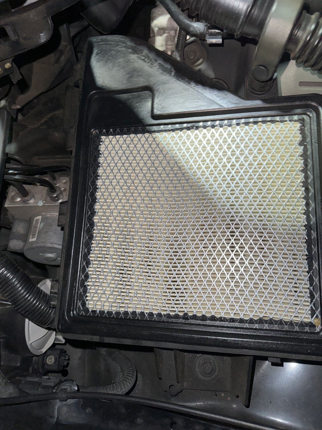 New air filter 