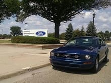 Ford Product Development Center, as part of my trip to Mustang Memories.