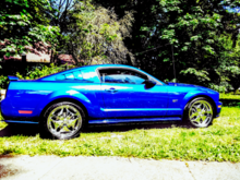 My 2006 Mustang GT premium V8 vista Blue