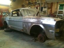 '65 fastback project