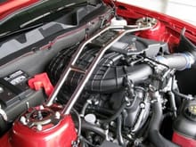 Stack Racing STB. 3.7L Engine Bay.