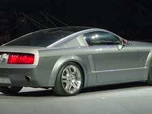 2003 S197 Mustang concept at NAIAS (rear view)