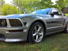 added the GT500 center lower grill peice...