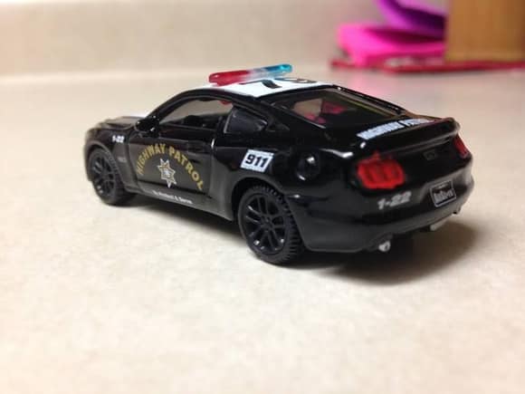 Maisto 2015 Mustang Cop Car found at Hobby Lobby today! I didn't know was even a thing!