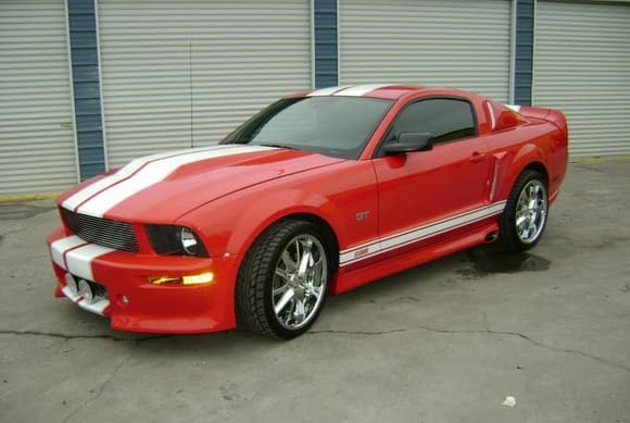 2008 Mustang GT in Torch Red w/Eleanor Body Kit