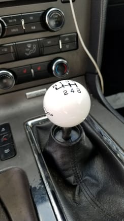 New shift knob