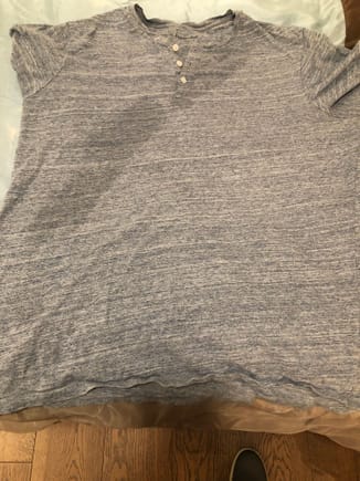 I also need to figure out how to clean my clothes. 😆 I honestly thought it was just sweat or something until after I washed my clothes and it didn’t wash out.  Maybe I can just say it’s a racing stripe and wear a lab coat when I drive going forward.