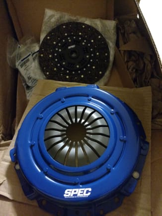 The Ford flywheel for the 3.7 is a dual mass pos and costs 781 from Ford. I picked up a 2013 gt flywheel for $80, $50 resurface. I'm using a Spec stage 1 clutch for the gt/gt500, new flywheel & pp bolts and dowels. I got the clutch from lmr for $281w/tax and shipping.