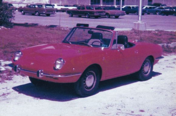 1969 Fiat 850 Spyder - 4 speed