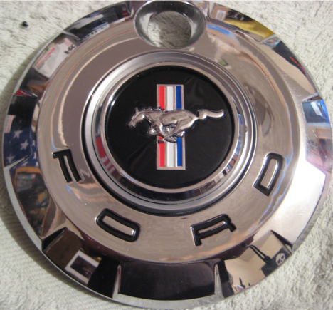 Running Pony With Matte Trim Ring. Semi Flush Style!